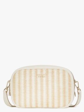 Kate Spade Astrid Straw Medium Crossbody | One Size